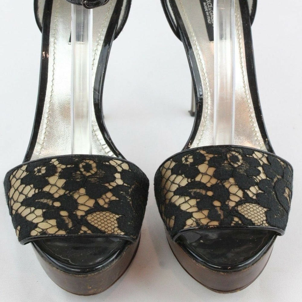 Dolce & Gabbana Black Stilettos Size 10